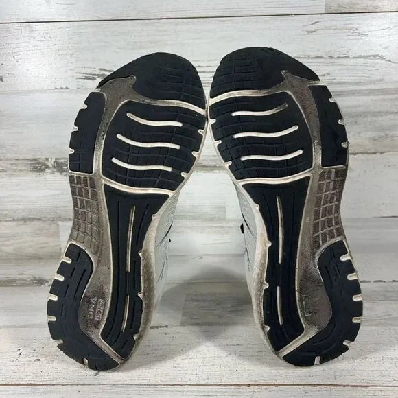 Brooks Womens Glycerin 19 Lace Up Running Athletic Sneakers Gray Size 12 - Picture 7 of 8